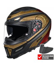 SMK Agnar Cyborg Motorcycle Helmet at JTS Biker Clothing